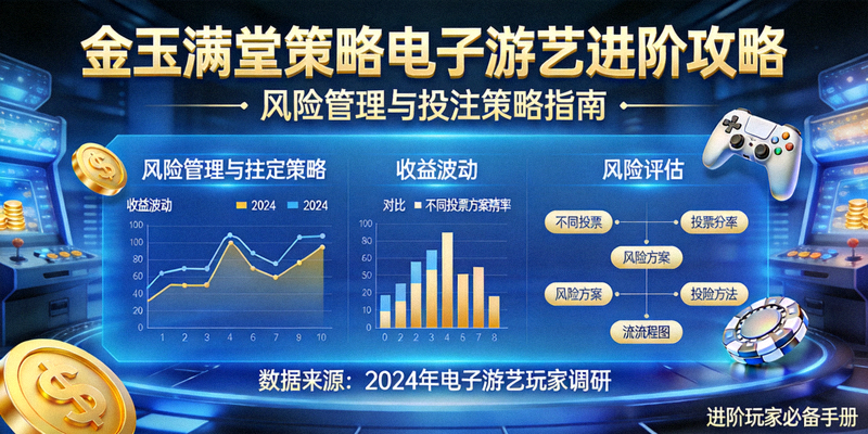 金玉满堂策略电子游艺进阶攻略封面图：展示风险管理与投注策略图表